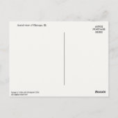 Chicago, ziek. Uitzicht-Briefkaart Briefkaart (Achterkant)