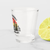 Chicago Zonsondergang Aangepaste Gezinsreis Shot Glas (Rechts)