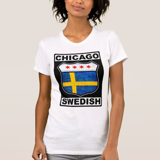 Chicago, Zweeds Amerikaans T-shirt (Voorkant)