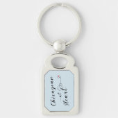 Chicagoan at Heart Keyring, Chicago Sleutelhanger (Voorkant)