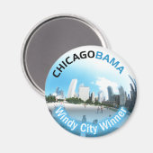 ChicagObama magneet (Voorkant / Achterkant)