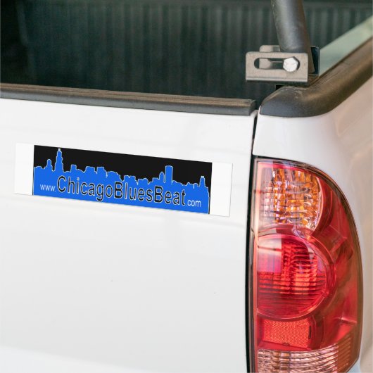 ChicagoBluesBeat Bumpersticker (Op Truck)