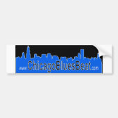 ChicagoBluesBeat Bumpersticker (Voorkant)