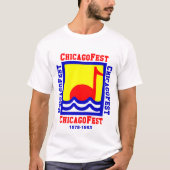 ChicagoFest, Chicago (1978-1983) T-shirt (Voorkant)