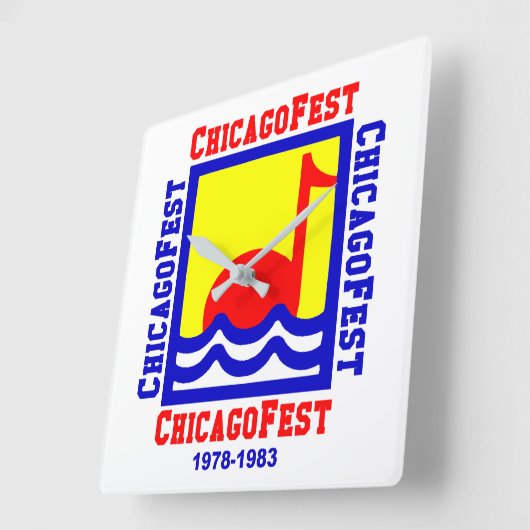 ChicagoFest, Chicago (1978-1983) Vierkante Klok (Hoek)