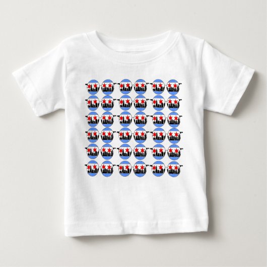 chicaGOggles baby shirt (Voorkant)