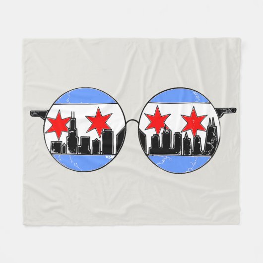 chicaGOggles deken (Voorkant (Horizontaal))