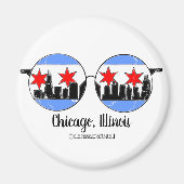 chicaGOggles Magnet (Voorkant)