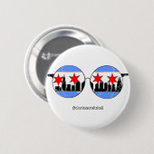 chicaGOggles pin Ronde Button 5,7 Cm (Voorkant /achterkant)