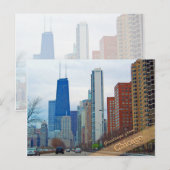 Chicago's Michigan Avenue Briefkaart (Voorkant / Achterkant)