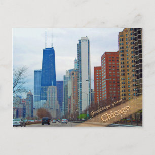Chicago's Michigan Avenue Briefkaart