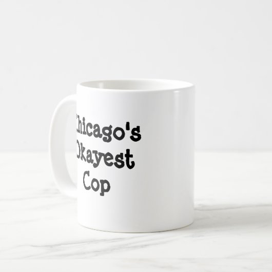 Chicago's Okayest Cop Koffiemok (Voorkant links)