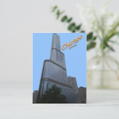 Chicagos Trump Tower Kantoor Building Briefkaart (Staand voorkant)