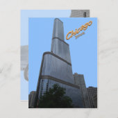 Chicagos Trump Tower Kantoor Building Briefkaart (Voorkant / Achterkant)