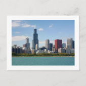 ChicagoSkyline Briefkaart (Voorkant)