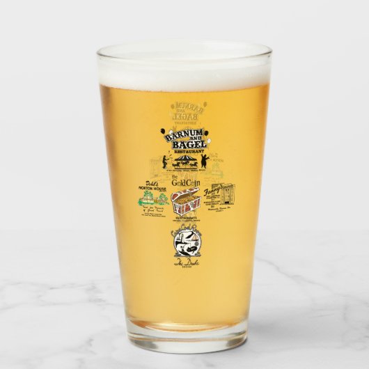 ChicagoTopic Design 5-Restaurants Glas (Voorkant gevuld)