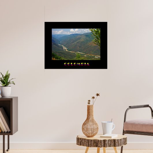 Chicamocha Colombia Poster (Woonkamer 3)