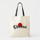 Chicana boodschaptas tote bag (Voorkant)