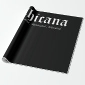 Chicana Educated Latina Gradua Cadeaupapier (Uitgerold)
