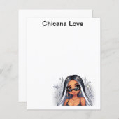 Chicana love paper (Voorkant / Achterkant)