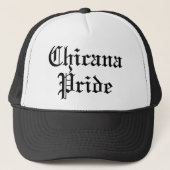 Chicana Pride Trucker Pet (Voorkant)