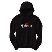 Chicana Rode Rozen Hoodie