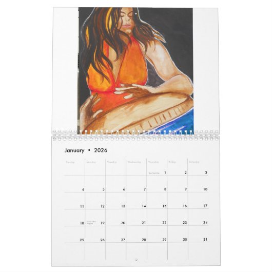 CHICANAMAMA DANCE EN MUZIEKCALENDAR 2014 KALENDER (Jan 2026)