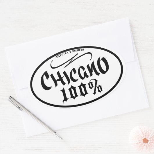 CHICANO 100% STICKER (Envelop)