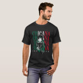 Chicano and chicana for Chicana T-shirt (Voorkant volledig)