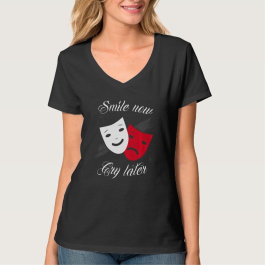 Chicano and chicana for Smile Now Cry Later Premiu T-shirt (Voorkant)
