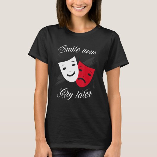 Chicano and chicana for Smile Now Cry Later T-shirt (Voorkant)