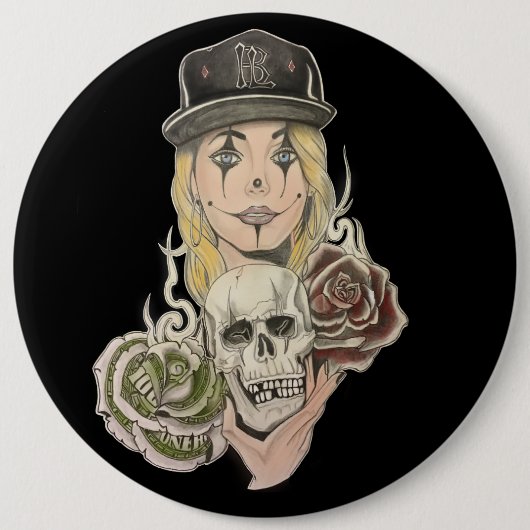 Chicano Art Button (Voorkant)