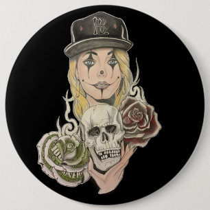 Chicano Art Button
