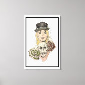 Chicano Art Canvas Kunstdruk (Voorkant)