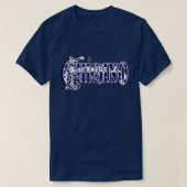 Chicano Bandana Print T-shirt (Design voorkant)