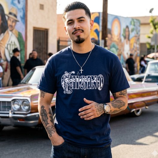 Chicano Bandana Print T-shirt