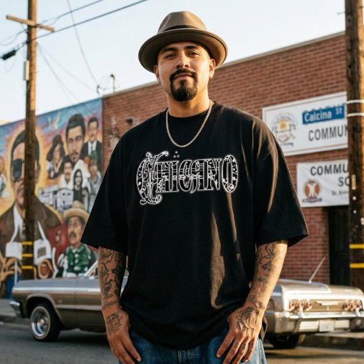 Chicano Bandana Print T-shirt