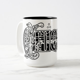 Chicano Bandana print Tweekleurige Koffiemok
