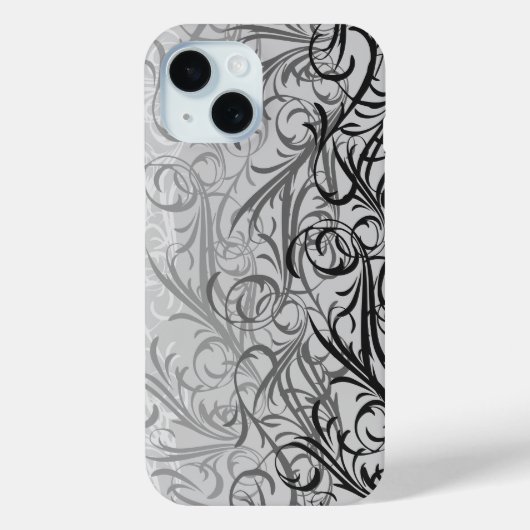 Chicano bloeiende iPhone hoes (Achterkant)