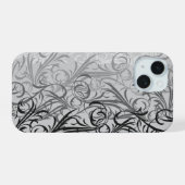 Chicano bloeiende iPhone hoes 15 Case (Achterkant horizontaal)