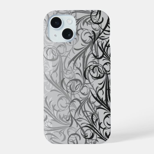 Chicano bloeiende iPhone hoes 15 Case (Achterkant)