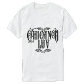 Chicano-liefde gepersonaliseerd met Naam T-shirt
