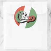 Chicano Ronde Sticker (Tas)