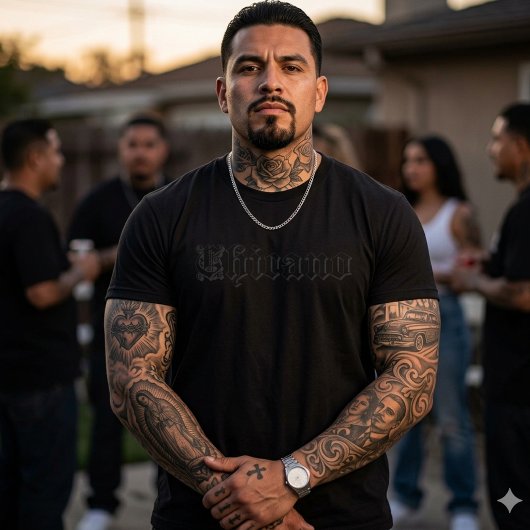 Chicano Tekst Shirt Tshirt