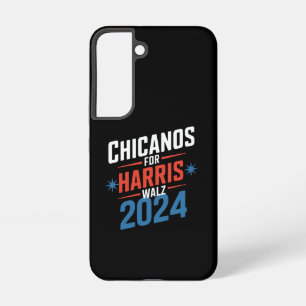 Chicanos voor Harris Walz 2024 presidents- Samsung Galaxy Hoesje