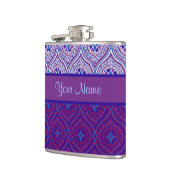 ChiccHip-kolf om Paarse ogee patronen aan te passe Heupfles (Links)