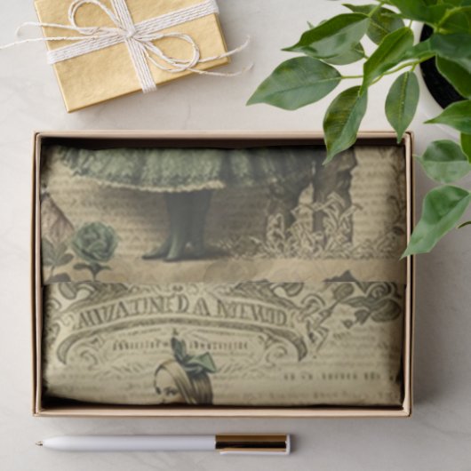 Chich Alice in Wonderland Paper Decoupage Tissuepapier (Geschenk)