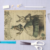 Chich Alice in Wonderland Paper Decoupage Tissuepapier (Craft)