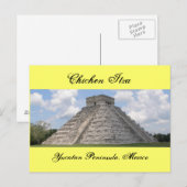 Chichen Itza 2008 Briefkaart (Voorkant / Achterkant)