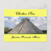 Chichen Itza 2008 Briefkaart (Voorkant)